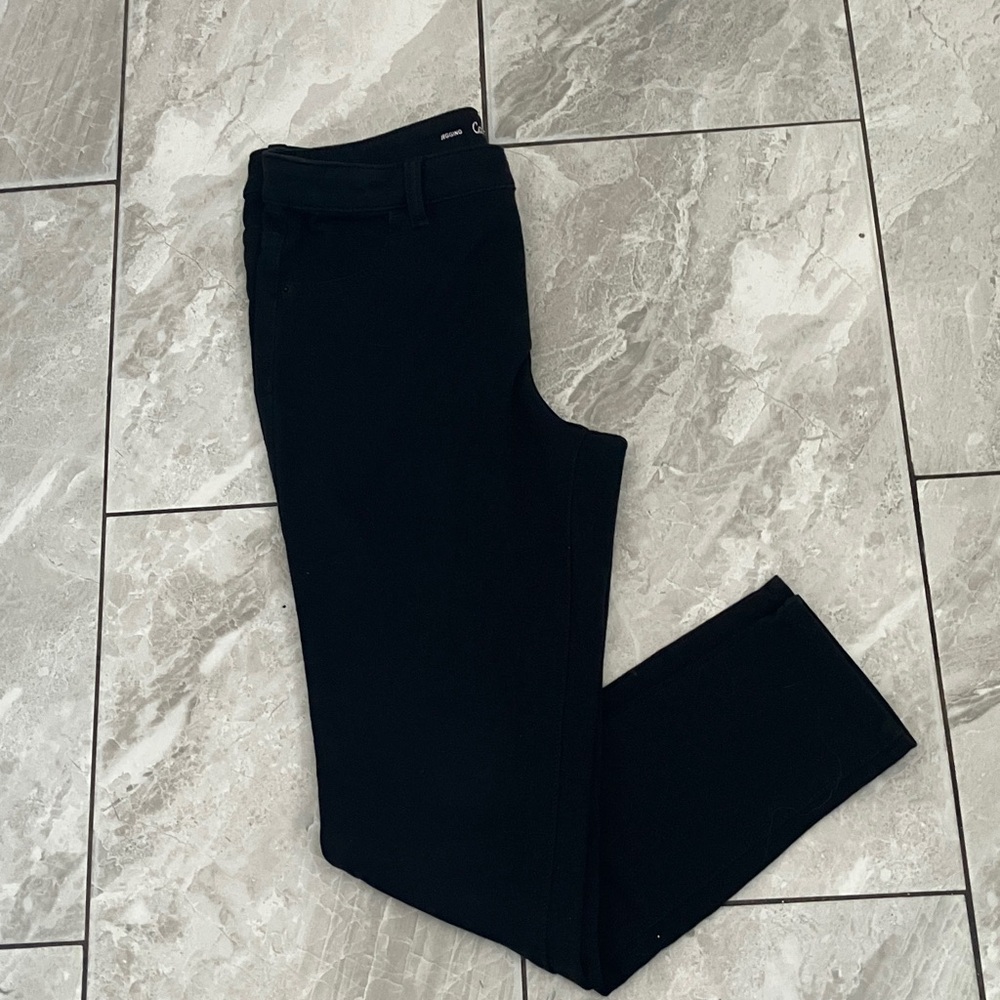 CAT & JACK Big Girls Super Stretch Black Jeggings | XL 14-16